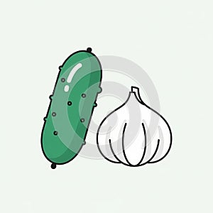 Both elements are placed on a plain light background, emphasizing their