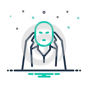 Mix icon for Bother, tension and harassment