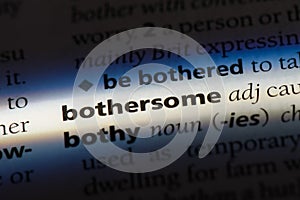 bothersome