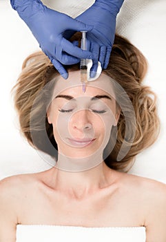 Botox woman fillers