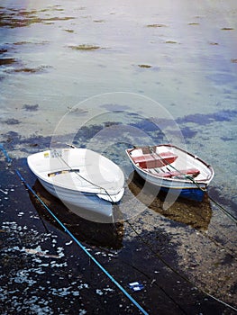 Bots in St. Ives harbor