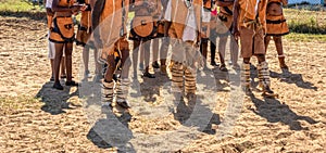 Botswana dancers