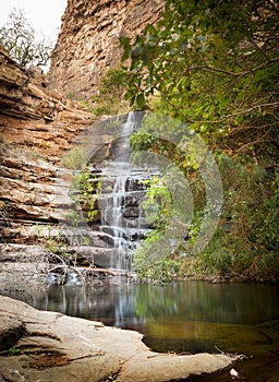 Botswana Waterfall