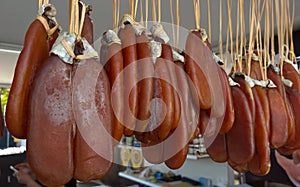 Bottarga, the dried, pressed roe of the mullet