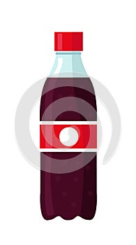 Bottel of refreshment vector