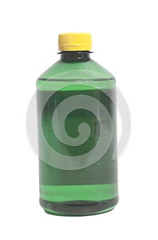 Bottle with acetone photo