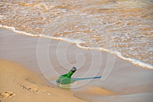 Bottle ashore