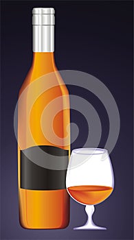 Bottle brandy