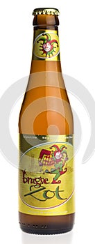 Bottle of Brugse Zot beer