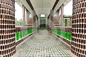 Bottle buddhist temple