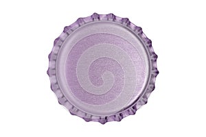 Bottle cap isolated