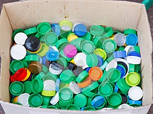 Bottle Cap, made of Polypropylene and Polyethylene Plastic Resin, do not biodegrade. If not recycled, these caps pose danger to