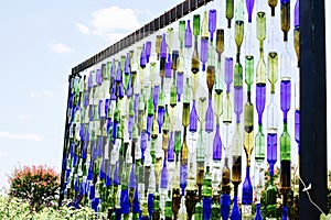 Bottle Display at the West Tennessee Agricultural Research Center