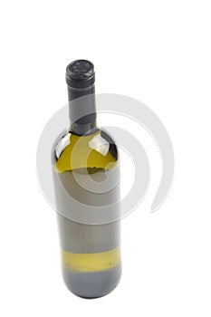 Bottle of fine Italian white wine