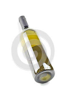 Bottle of fine Italian white wine