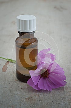 Bottle of Flower Oil