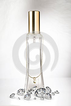 Bottle Fragance lotion glass photo