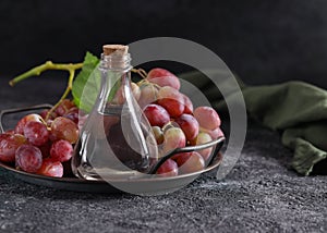 Bottle grape seed oil