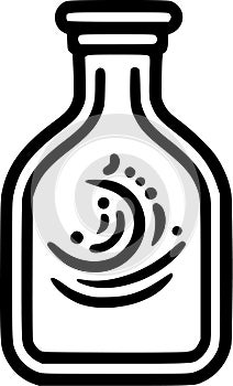 Bottle - high quality vector logo - vector illustration ideal for t-shirt graphic