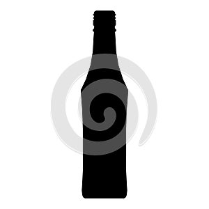 Bottle icon isolated on white background