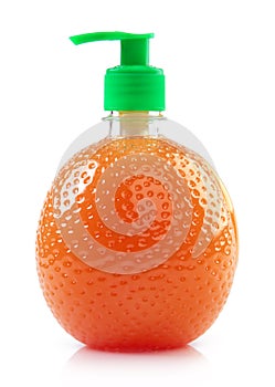 Bottle with liquid soap