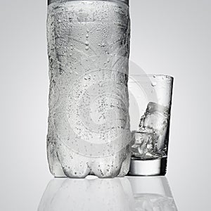 Bottle mineral water photo
