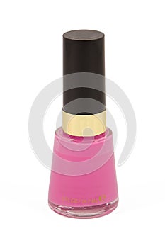 Bottle of nail varnish photo