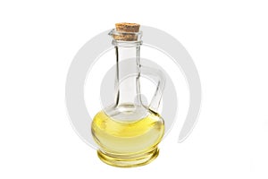 Bottle of oil olive isolate