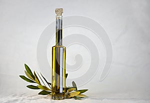 Bottle of olive oil