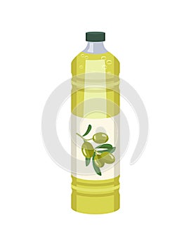 Bottle of olive oil