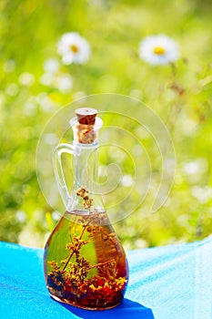 Bottle of olive oil