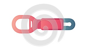 Bottle Opener Tool, Beverage Drink Kitchenware, vector design Generative AI