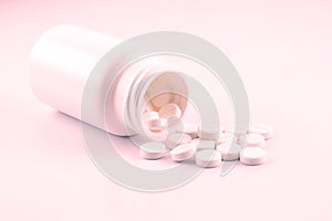 Bottle of paracetamol