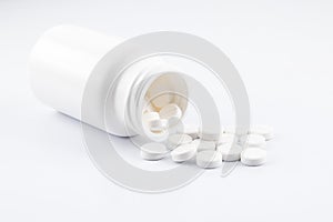 Bottle of paracetamol