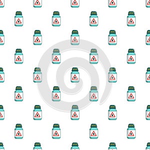 Bottle pest pattern seamless