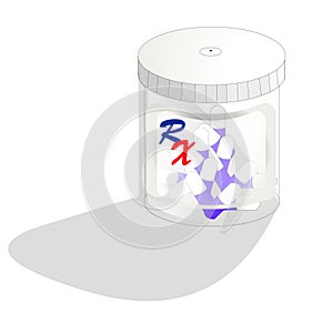 Bottle of pills