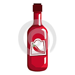 bottle sauce of chili pepper