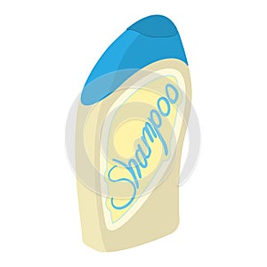 Bottle of shampoo cartoon icon