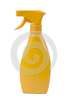 Bottle with suntan cream