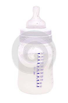 Bottle with a teat