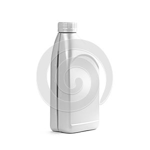 A bottle of transmission oil for an automatic transmission. On a white background