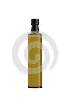 Bottle of virgin olive oil