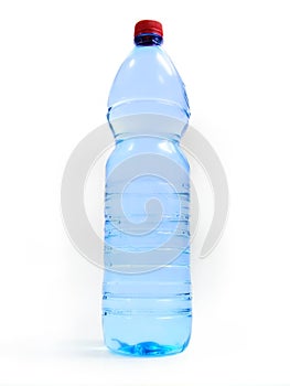 Una botella Agua 
