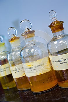 Bottled Laboratory Chemicals