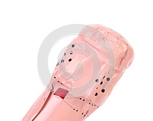 Bottleneck of champange pink color.