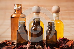 Bottles of Aromatic Oil