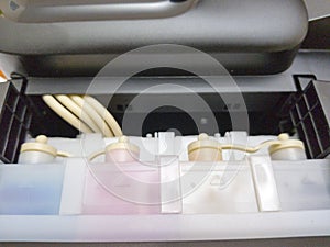 Bottles of CISS system printer