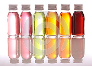 Bottles with essential oils