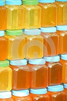 Bottles full of honey