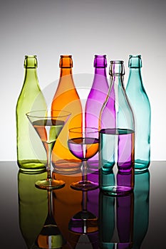 Bottles & Glasses photo